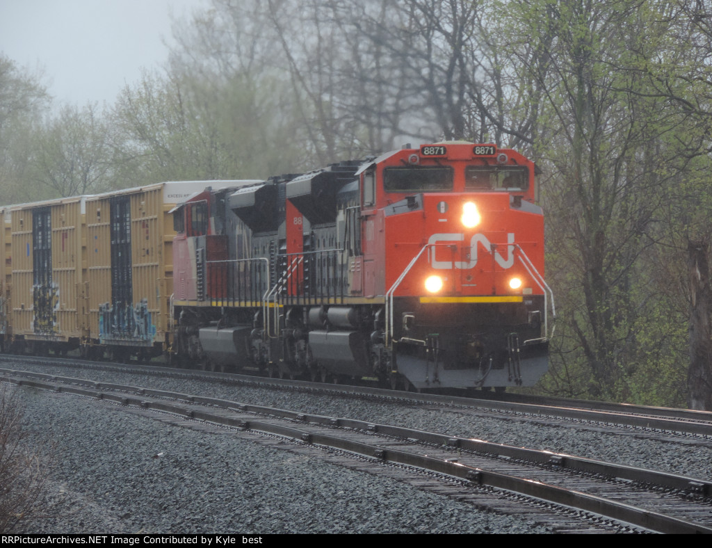 CN 8871 on 316